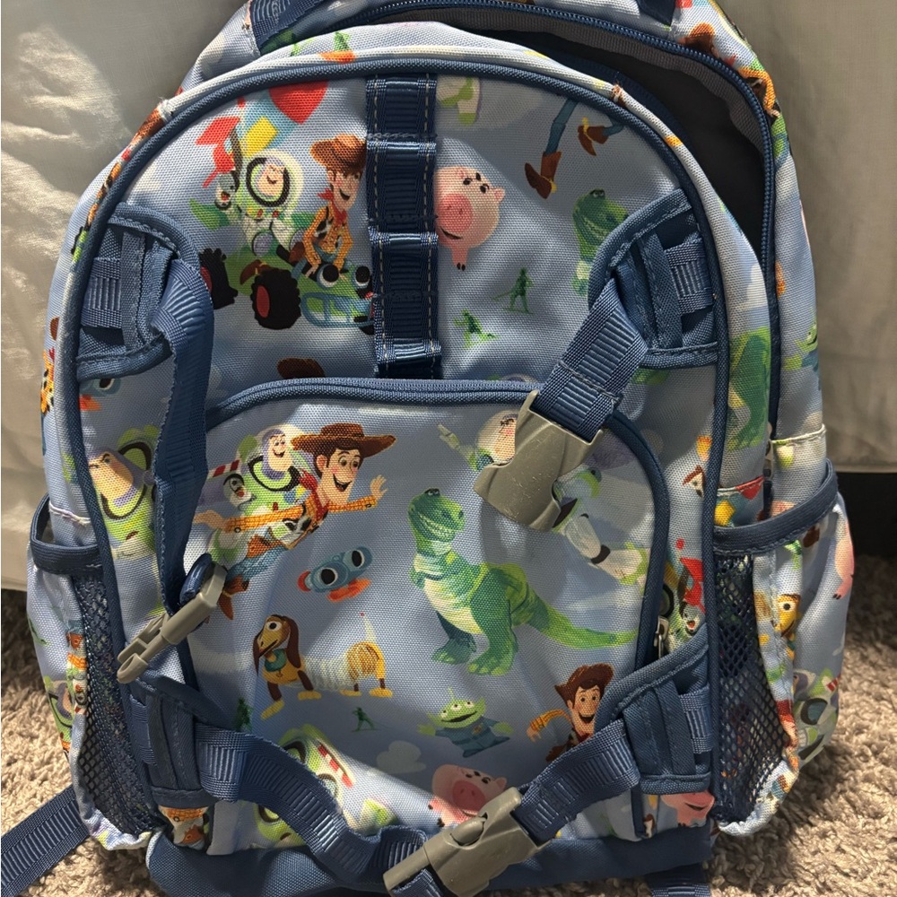 Pottery Barn Kids Gray Backpack